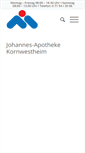 Mobile Screenshot of johannesapotheke.com